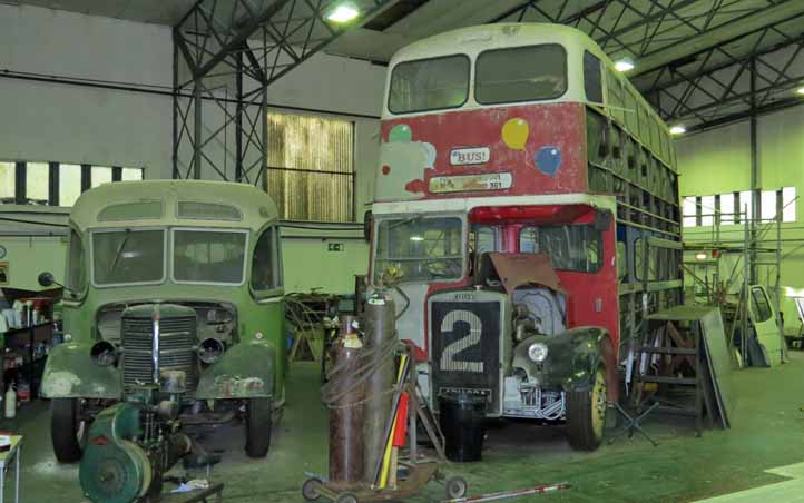 Stark Bedford OB Duple SS7486 & Trent Leyland Titan PD2 MCW 1012